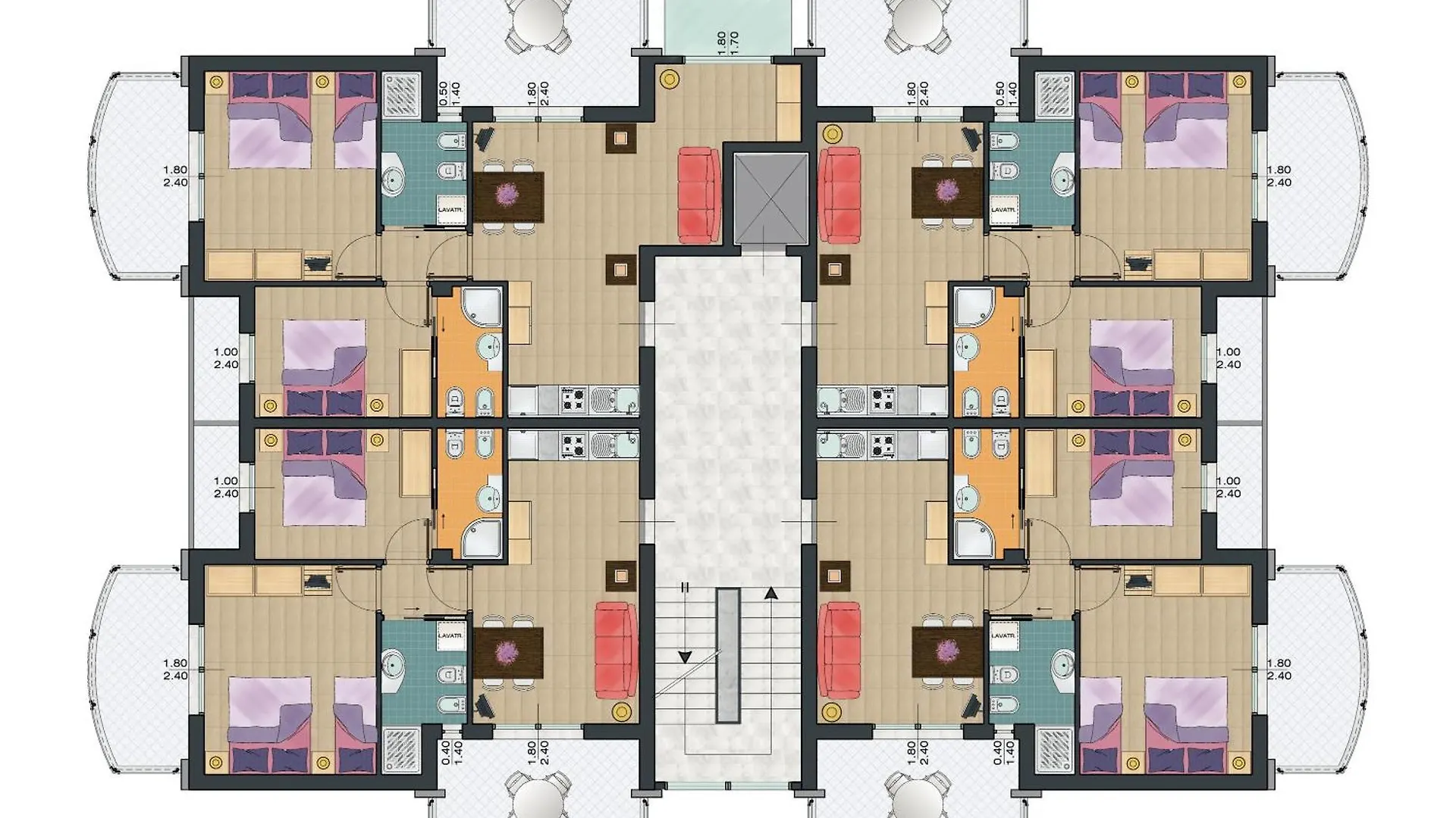 Residenza Villa Flores Bellaria-Igea Marina 0*,  Italy